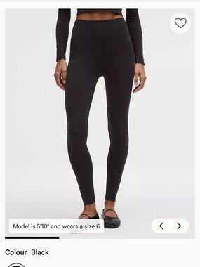 Lululemon RevealKnit Eyelet High-Rise Tight
7/8 Length